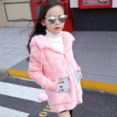 Gilet Duveteux Fille Pilou pilou
