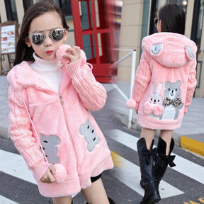 Gilet Duveteux Fille