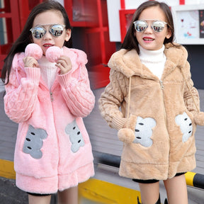 Gilet Duveteux Fille