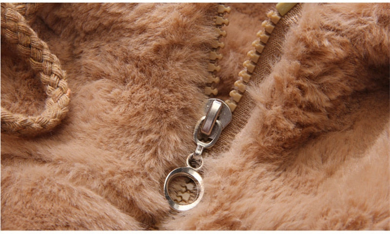 Gilet Duveteux Fille